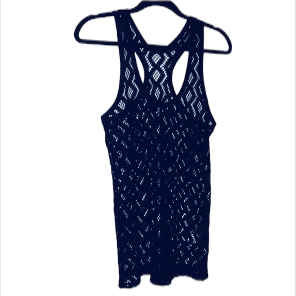 NWT Banana Republic: Small Sheer Black Tank Top